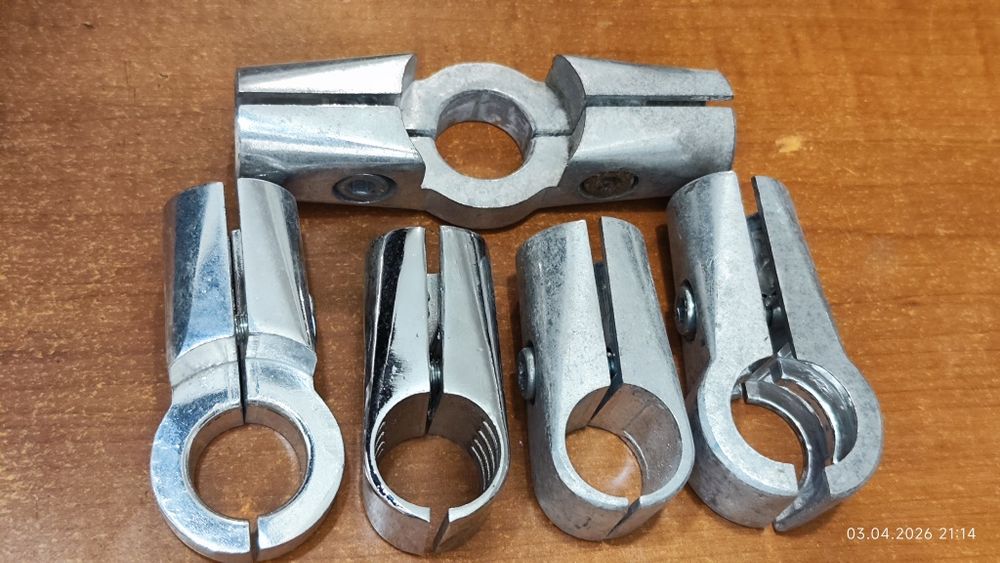 Кріплення для труб 25 мм , стелажів , полиць