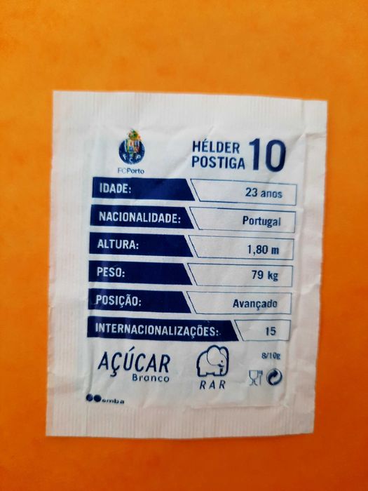 Pacote de açúcar Hélder Postiga - RAR Clubes Porto