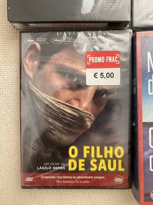 Conjunto 7 DVDs NOVOS embalados (Oferta de clássico)
