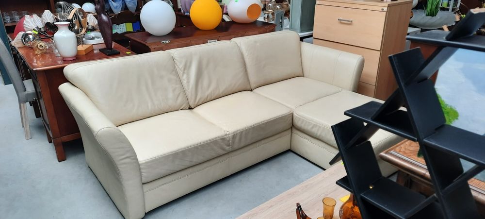 Skórzany narożnik z funkcją spanial RATY