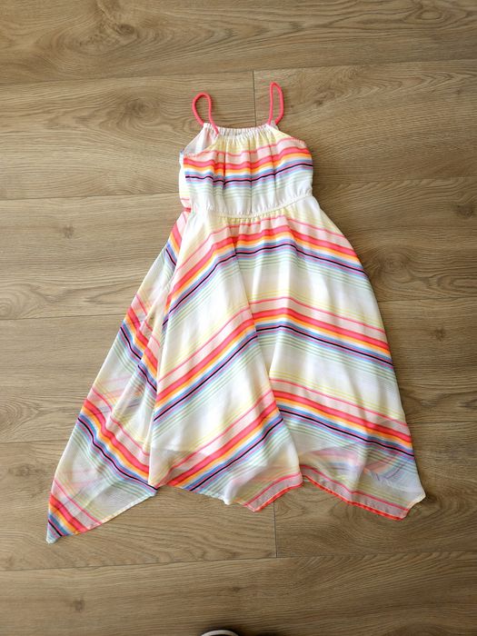 Sukienka letnia maxi H&M r.122cm