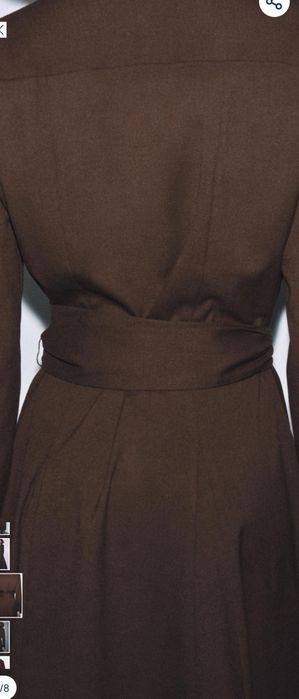 Sukienka Zara z domieszką wełny