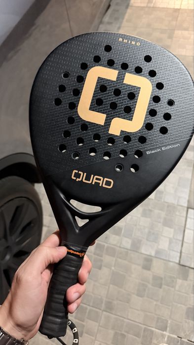 Raquete padel Quad Rhino Black Edition