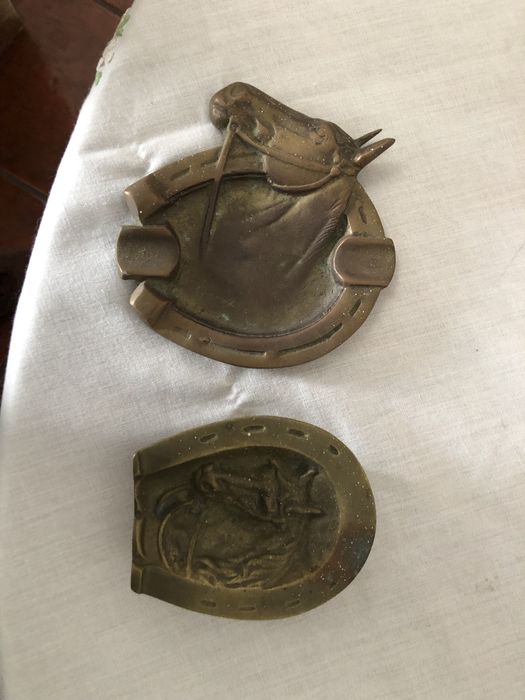 Cinzeiros Vintage latão