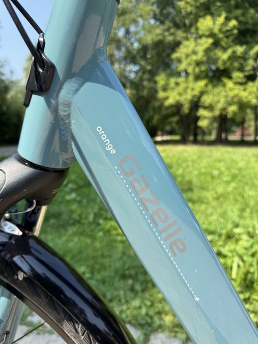 Rower miejski Gazelle orange c7 jeans roz 49