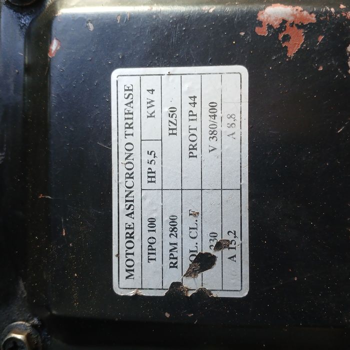 Sprężarka kompresor pojemność 270 L  Włoski Air Compressor