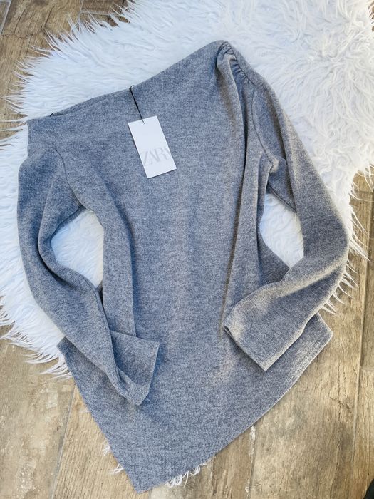Zara nowy adymteryczny sweter L