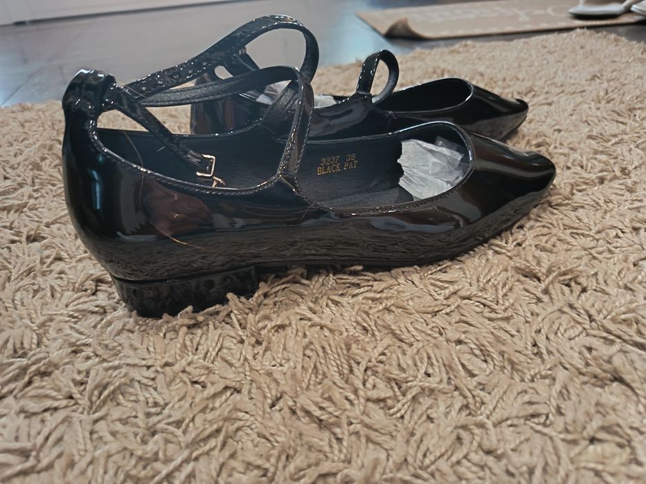Sapato preto verniz