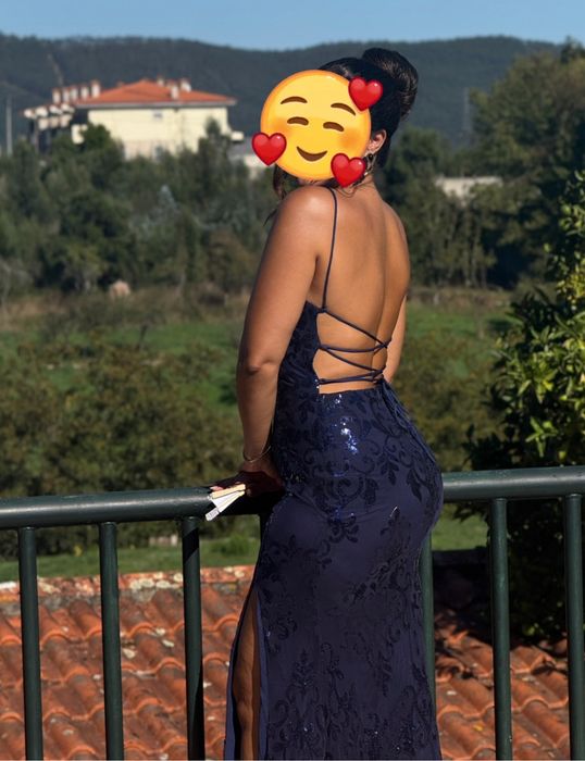 Vestido de gala.