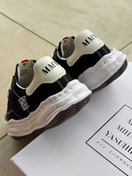Знижка! Кросівки MMY Maison Mihara Yasuhiro Black (чорно-білі)