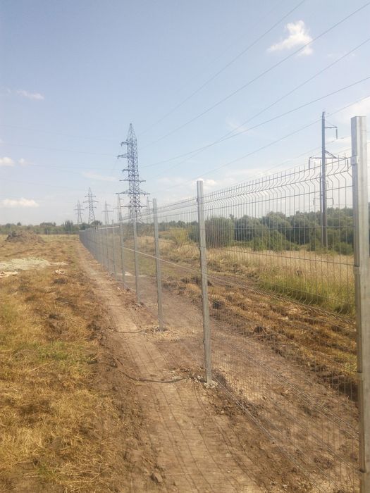 Секційна огорожа, 3-д сітка, встановлення, продаж