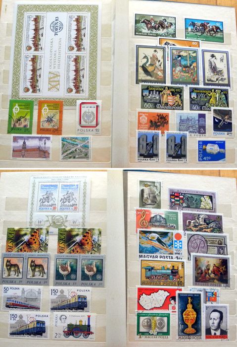 Klaser ze znaczkami, znaczki pocztowe A298