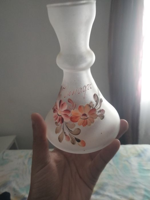 Frasco de vidro vinagre