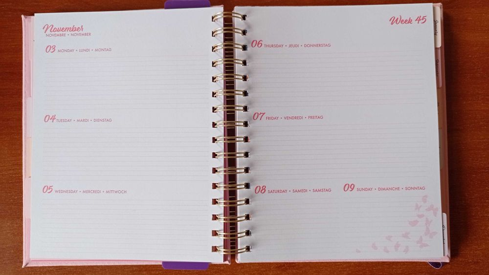 Kalendarz dla nauczycielki rok szkolny 2025/26