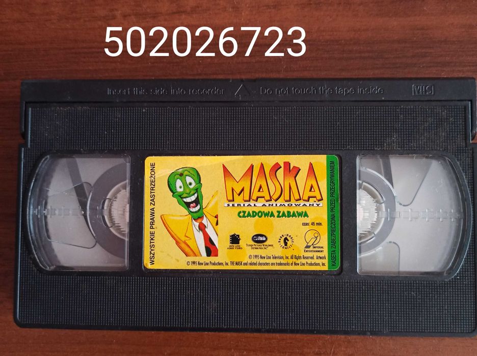 kaseta VHS mgnetowid