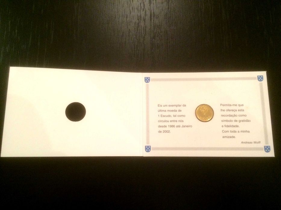 Colecções Philae - A Última Moeda de 1 Escudo