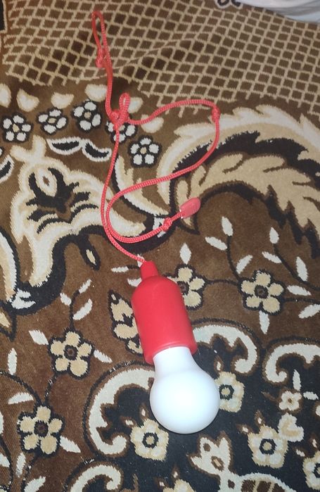 Leg лампа на батарейках