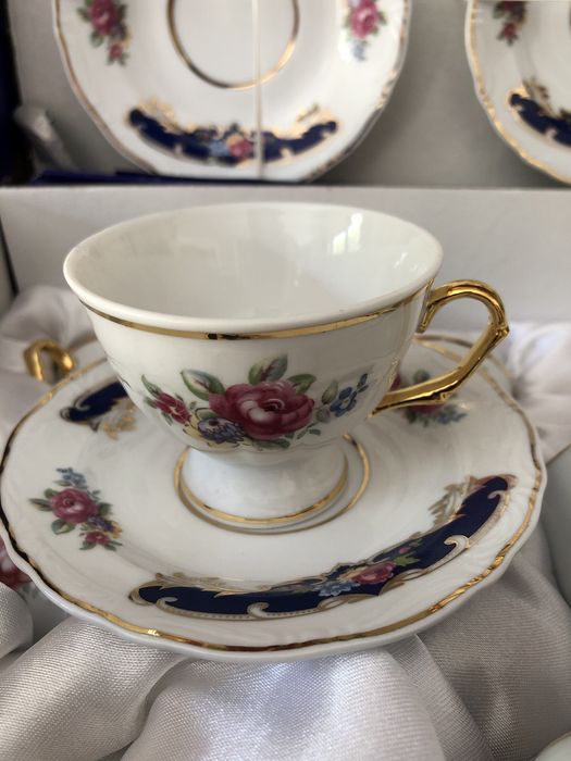 Conjunto chá porcelana