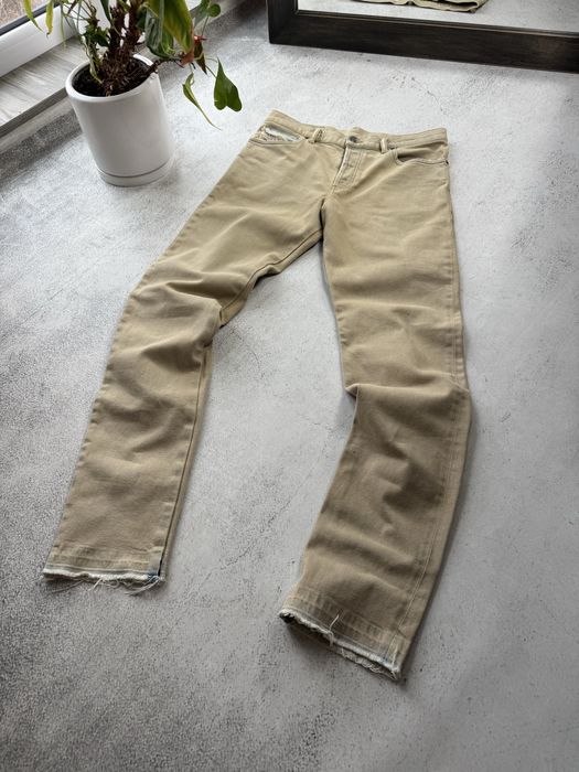 Джинси Diesel Distressed Beige Jeans Pants