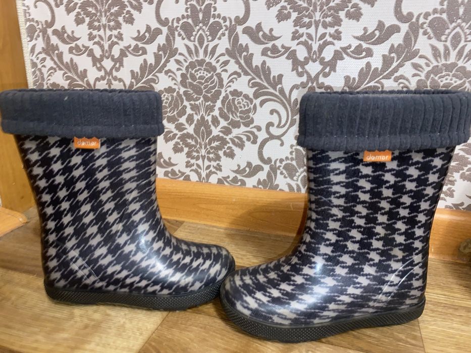 Детские Резиновые  сапоги demar