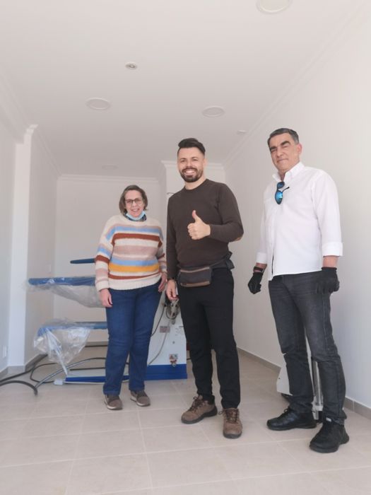 Tábua de engomar e encapador ocasião Engomadoria