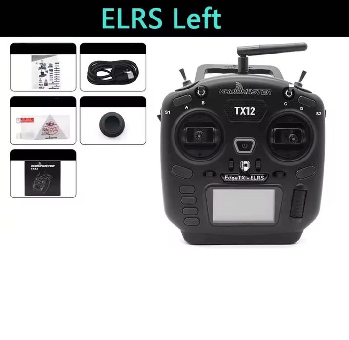 Пульт Radiomaster TX12 ELRS 2.4 M2, апаратура для дрона