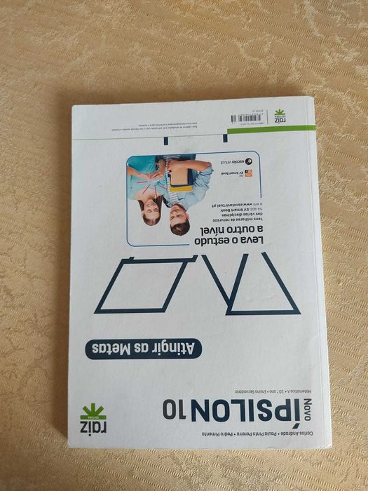 Caderno - Novo Ípsilon 10 - Matemática A - 10.º ano