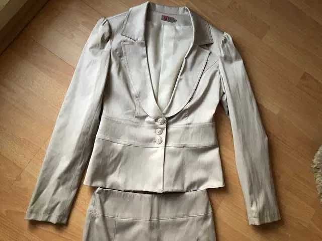 Kostium damski marynarka plus spódnica