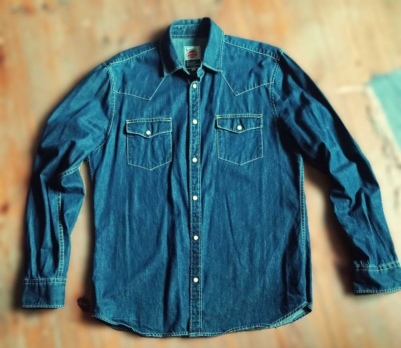 Henry Choice Jeans koszula bluza damska, granatowy, rozm. L