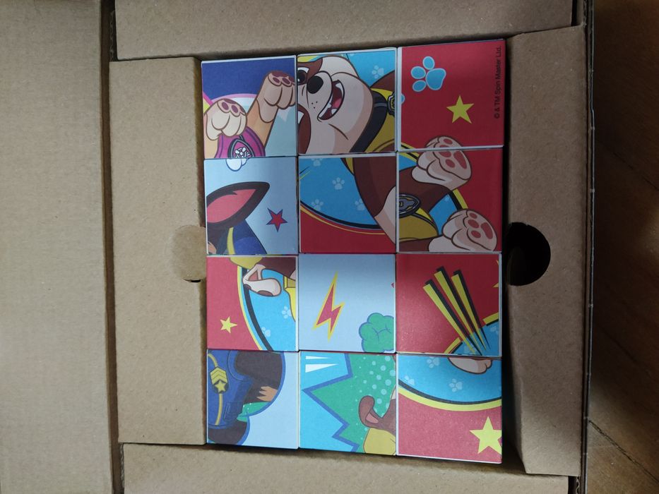 Puzzle cubos infantil