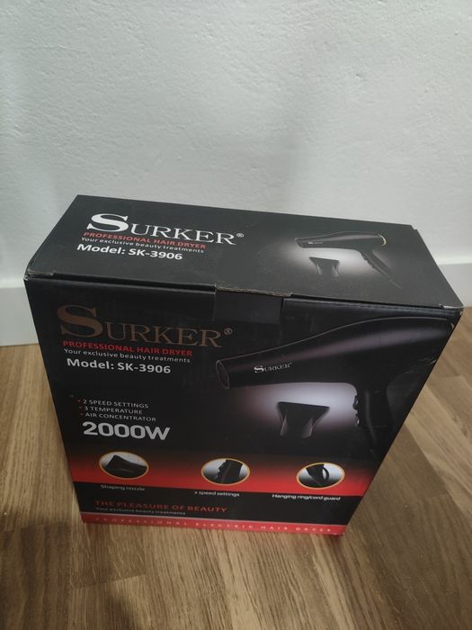 Secador de cabelo Surker 2000w super potente