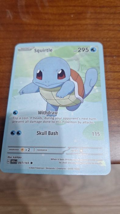 Carta pokemon Squirtle