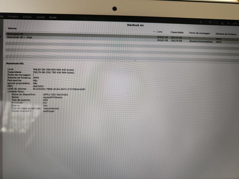 MacBook air 7,2 (2017)