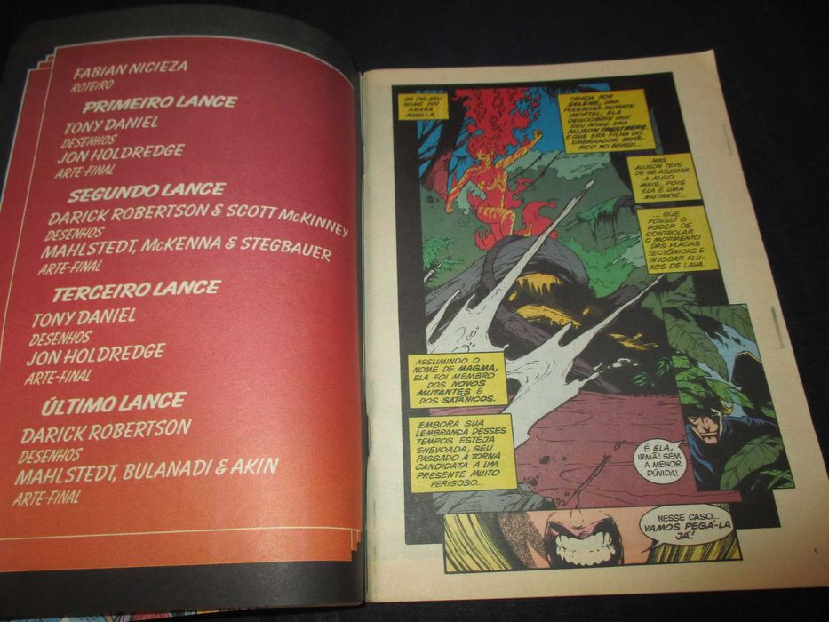 Livro BD Grandes Heróis Marvel 54 X-Force