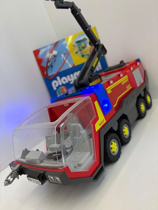 Playmobil wóz strażacki wóz strażacki terenowy strażacy
