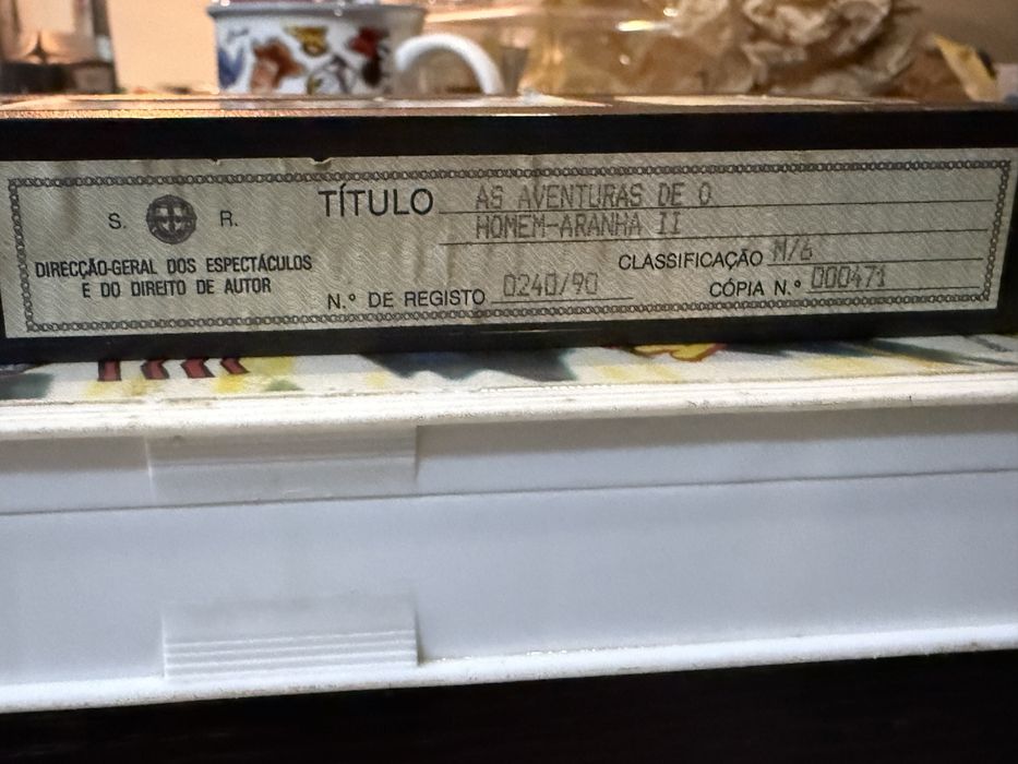 Homem Aranha 2 em VHS 1990