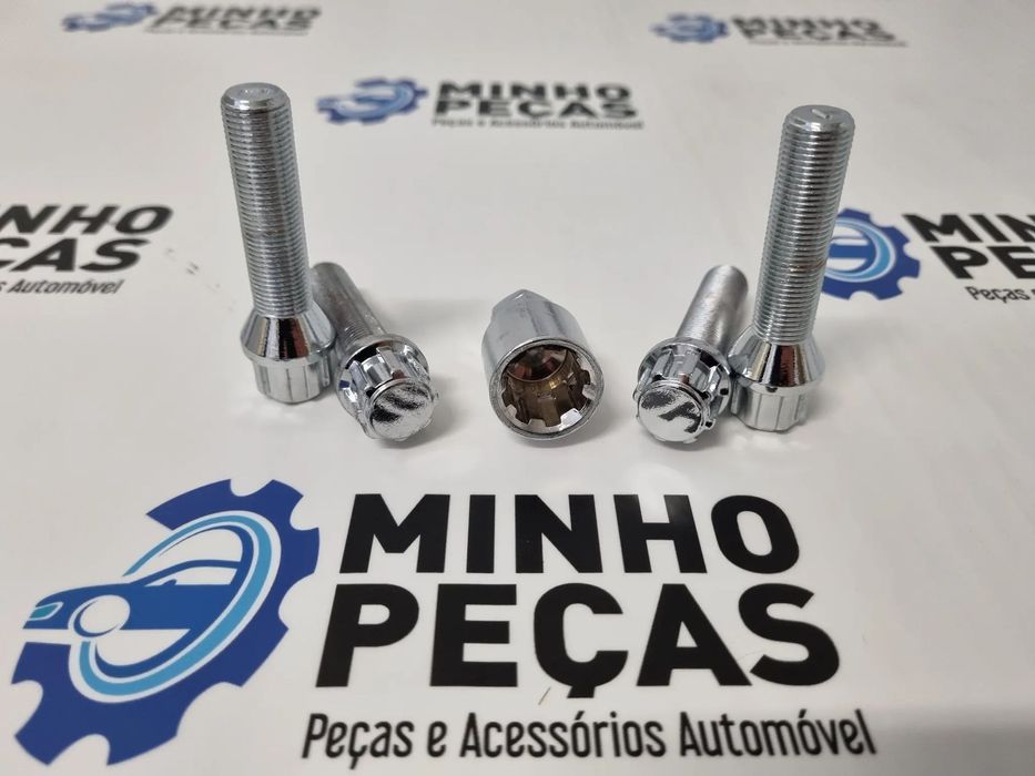 Conjunto de Pernos Anti-Roubo Compridos P/ Espaçadores
