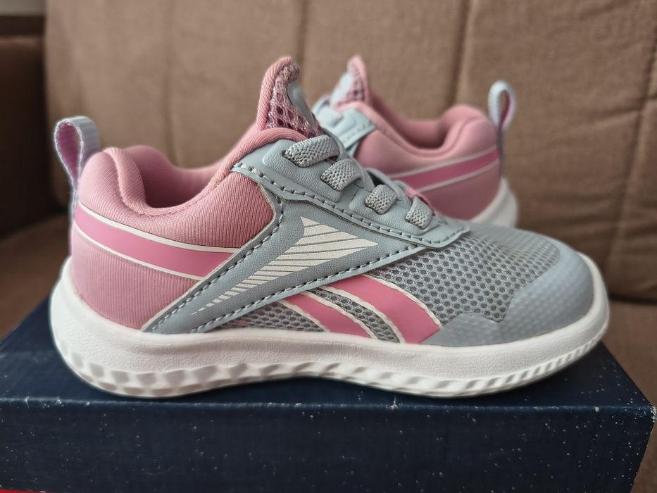 Buty sportowe adidasy Reebok rush runner 5 TD błękitno różowe 22 23