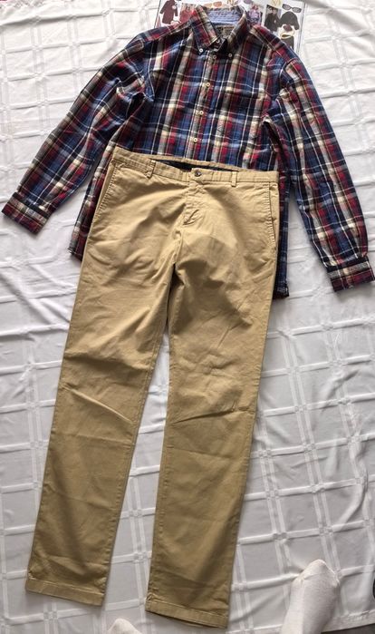 Spodnie męskie chinosy marki Tommy Hilfiger rozmiar W30
