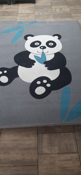 Dywan do pokoju dziecięcego panda 160 x 230