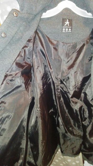 Plaszczyk szary rozmiar 36