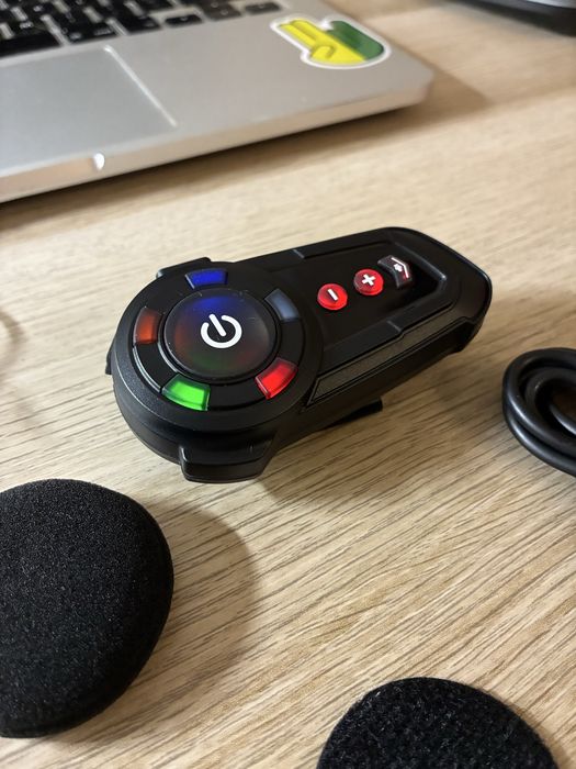 Intercomunicador Bluetooth para capacete de mota