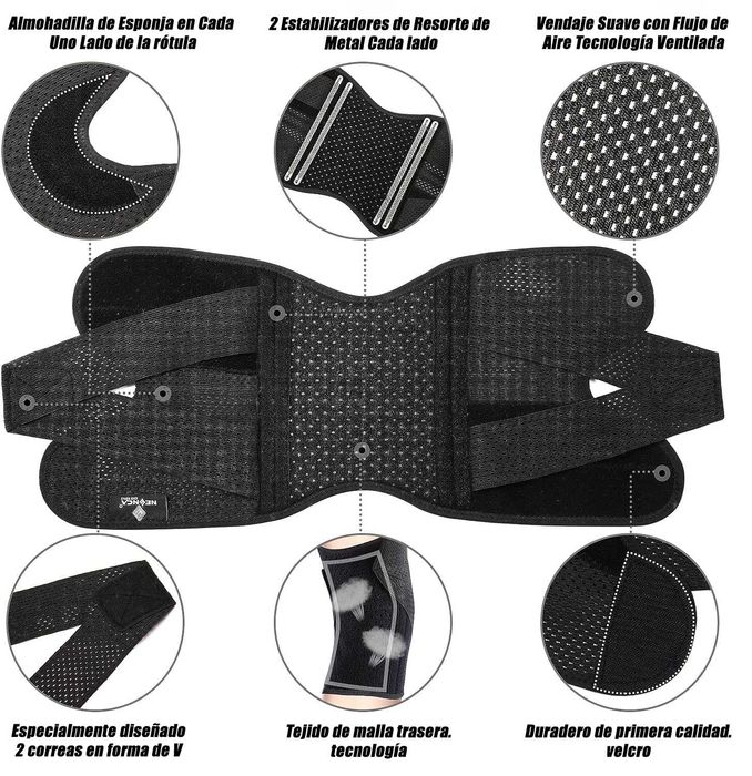 Nowa opaska na kolano / orteza / stabilizator NEENCA !R-3XL! A1372!