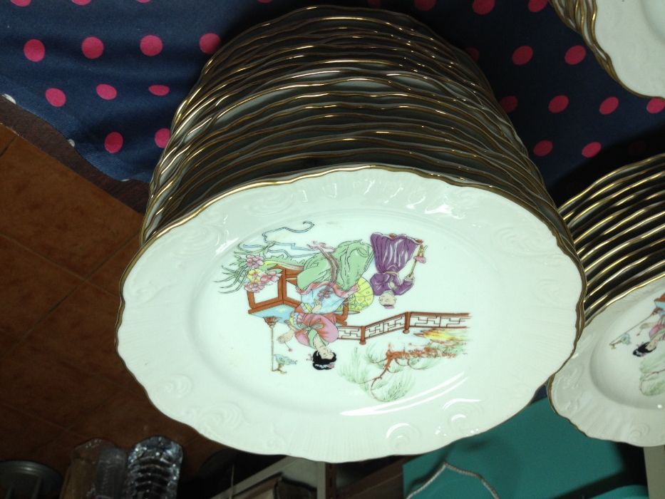 Serviço de Jantar da Vista Alegre (Nunca usado)