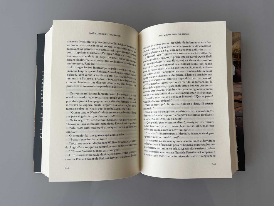 Livro “Um Milionário em Lisboa” – José Rodrigues dos Santos