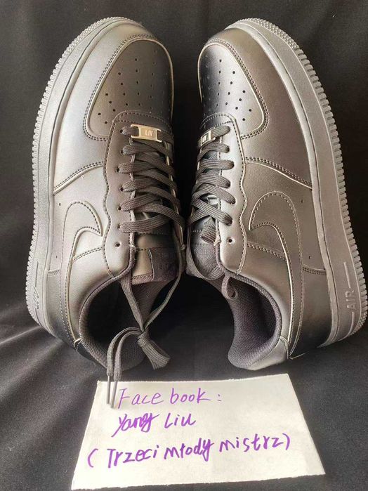 Air Force 1, czarne, R.37.5