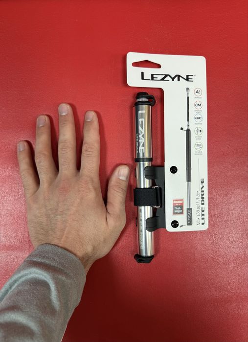 -50%.Насос.Lezyne.LITE.DRIVE.11 bar.герметик.ніпеля.змазка.