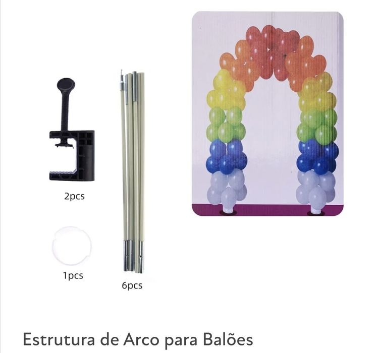 NOVOS Arco de chão para balões, Arco de mesa para balões