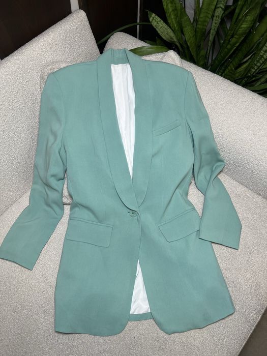 Костюм мятний класичний Tibi! ОРИГІНАЛ! Розмір S! Знижка 90%