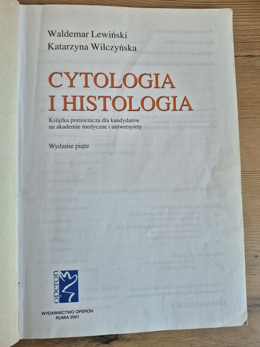 Cytologia i Histologia Lewiński